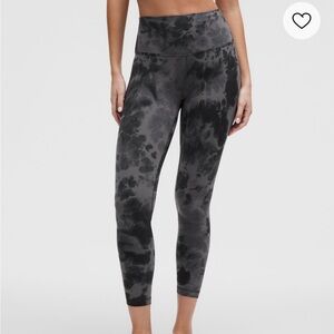 Lululemon 23” align leggings tie dye